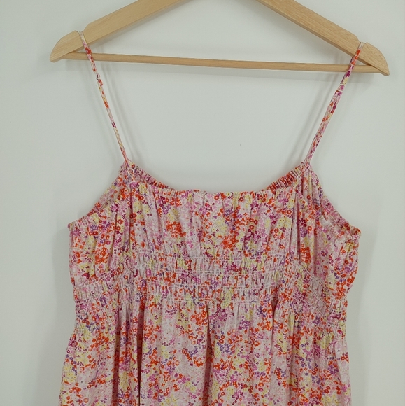 H&M | floral print midi dress - Picture 6 of 8